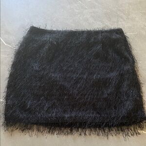 Cache Black Cocktail Party Sexy Fun Mini Skirt Size Large 8/10